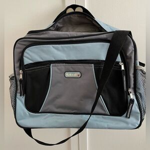 Kolcraft Two-Tone All Purpose Messenger Bag Excellent Shape NWOT